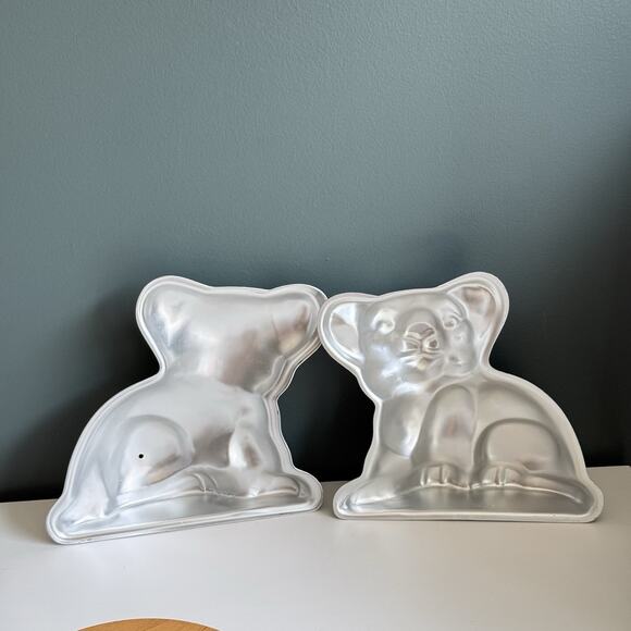 Vintage 1974 Wilton Lion King Simba Cub 3D Party Cake Pan Mold Aluminum T81 - Picture 5 of 9